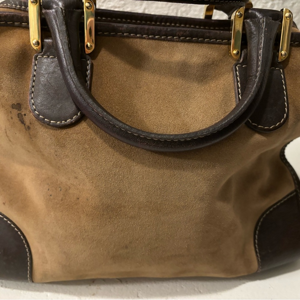 Vintage used Loewe bag with stains selling as it